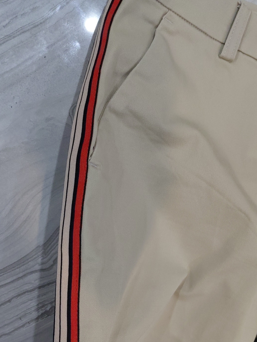 Pinko Beige Trousers with Subtle Neutral Tone - Picture 2 of 10
